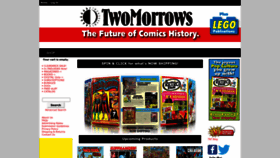 What Twomorrows.com website looked like in 2023 (This year)