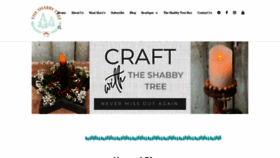 What Theshabbytree.com website looked like in 2023 (This year)