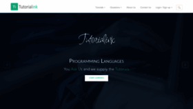What Tutorialink.com website looked like in 2023 (2 years ago)