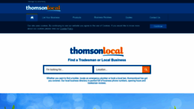 What Thomsonlocal.com website looked like in 2023 (This year)