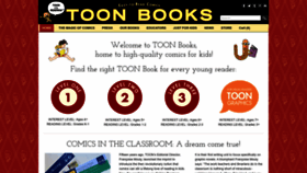 What Toon-books.com website looked like in 2023 (This year)