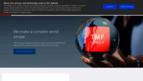 What Tmf-group.com website looked like in 2023 (This year)