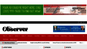 What Theobserver.com website looked like in 2023 (This year)