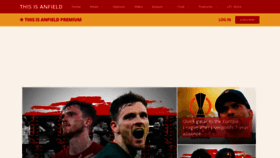 What Thisisanfield.com website looked like in 2023 (This year)