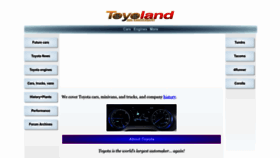 What Toyoland.com website looked like in 2023 (This year)