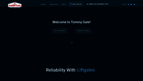 What Tommygate.com website looked like in 2023 (This year)