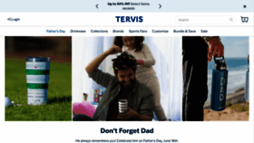 What Tervis.com website looked like in 2023 (This year)