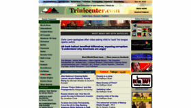 What Trinicenter.com website looked like in 2023 (This year)