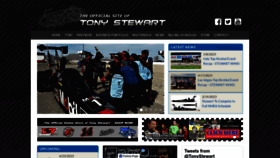 What Tonystewart.com website looked like in 2023 (2 years ago)