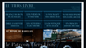 What Tierslivre.net website looked like in 2023 (3 years ago)