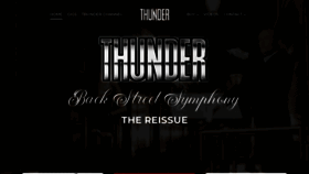 What Thunderonline.com website looked like in 2023 (This year)