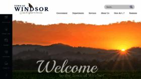 What Townofwindsor.com website looked like in 2023 (This year)