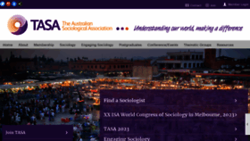 What Tasa.org.au website looked like in 2023 (This year)