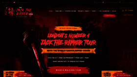 What Thejacktherippertour.com website looked like in 2023 (2 years ago)
