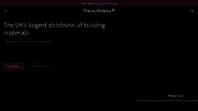 What Travisperkinsplc.co.uk website looked like in 2023 (This year)
