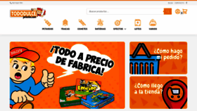 What Tododulcepetardos.com website looked like in 2023 (This year)