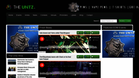What Theuntz.com website looked like in 2023 (This year)