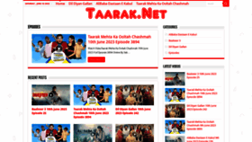 What Taarak.net website looked like in 2023 (This year)