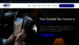 What Taxi4melbourne.com.au website looked like in 2023 (This year)