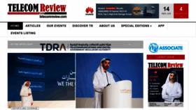 What Telecomreview.com website looked like in 2023 (This year)