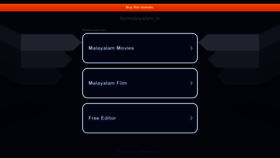 What Tormalayalam.in website looked like in 2023 (2 years ago)