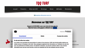 What Tqq-turf.com website looked like in 2023 (This year)