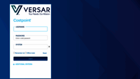 What Time.versar.com website looked like in 2023 (This year)
