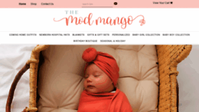 What Thegirlybaby.com website looked like in 2023 (This year)