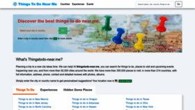 What Thingstodo-near.me website looked like in 2023 (This year)