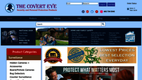 What Thecoverteye.com website looked like in 2023 (This year)