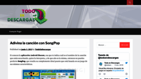 What Todoendescargas.com.ar website looked like in 2023 (This year)