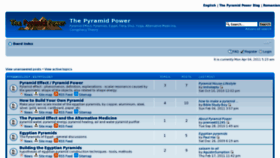 What Thepyramidpower.com website looked like in 2011 (12 years ago)