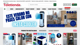 What Teletienda.co website looked like in 2023 (This year)