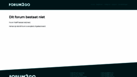 What Ttakff.forum2go.nl website looked like in 2023 (This year)