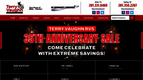 What Terryvaughnrvspring.com website looked like in 2023 (This year)