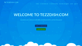 What Tezzdish.com website looked like in 2023 (This year)