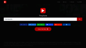 What Tinyzonetv.se website looked like in 2023 (This year)