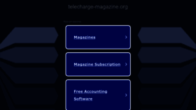 What Telecharge-magazine.org website looked like in 2023 (This year)
