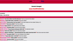 What Tamilprint23.bio website looked like in 2023 (This year)