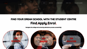 What Thestudentcentre.net website looked like in 2023 (2 years ago)