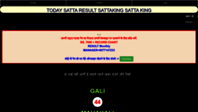 What Todaysatta-king.in website looked like in 2023 (This year)