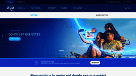 What Tigo.com.sv website looked like in 2023 (This year)