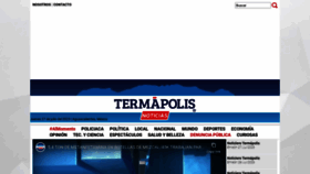 What Termapolis.com.mx website looked like in 2023 (This year)