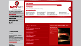 What Tastyweb.nl website looked like in 2023 (This year)