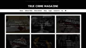 What Thecrimemag.com website looked like in 2023 (This year)