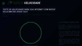 What Teste-de-velocidade.com website looked like in 2023 (This year)