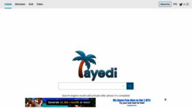 What Tayedi.com website looked like in 2023 (This year)