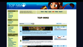 What Top-mmo.com website looked like in 2023 (This year)