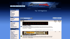 What Top100ragezone.com website looked like in 2023 (This year)