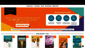 What Timesbookstores.com.sg website looked like in 2023 (This year)
